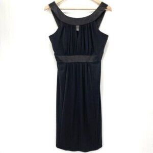 David’s Bridal Ruched Little Black Dress